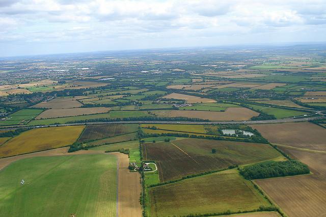Oxfordshire from above