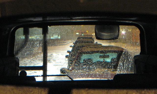 Objects Queue In The Rear View Mirror