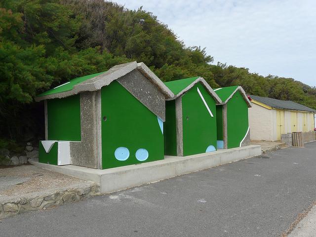 Folkestone Triennial, '18 Holes' by Richard Wilson