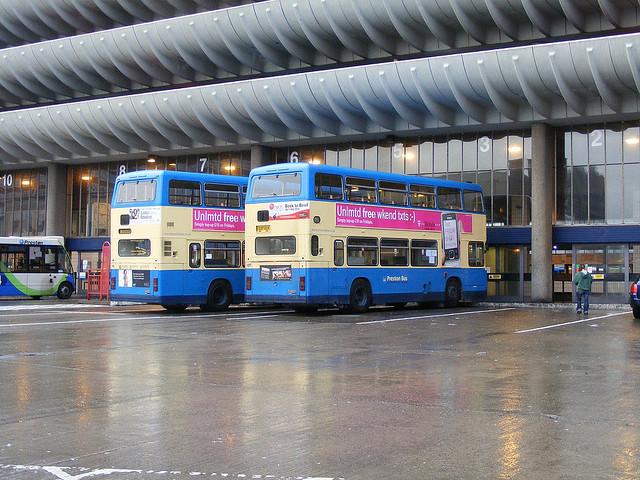 Preston Bus 137 G 37OCK and 143 J113KCW