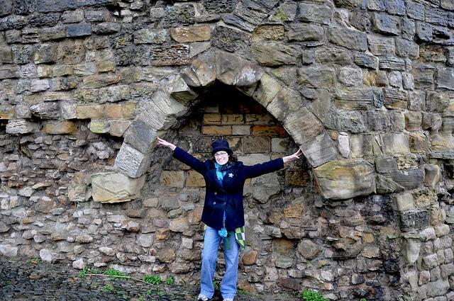 me at Scarborough Castle
