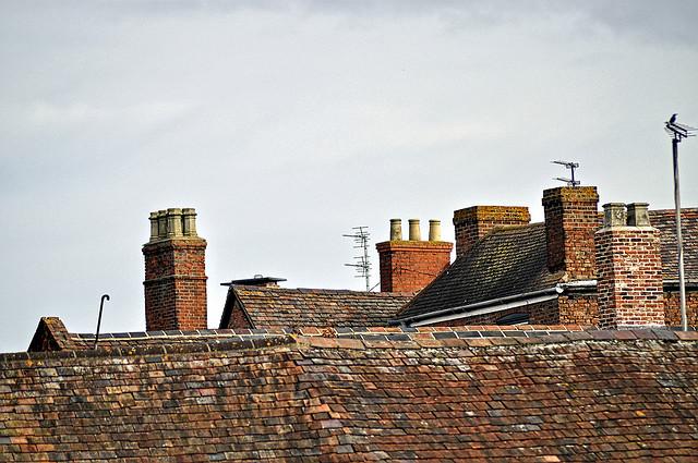 Roof tops of Tewkesbury